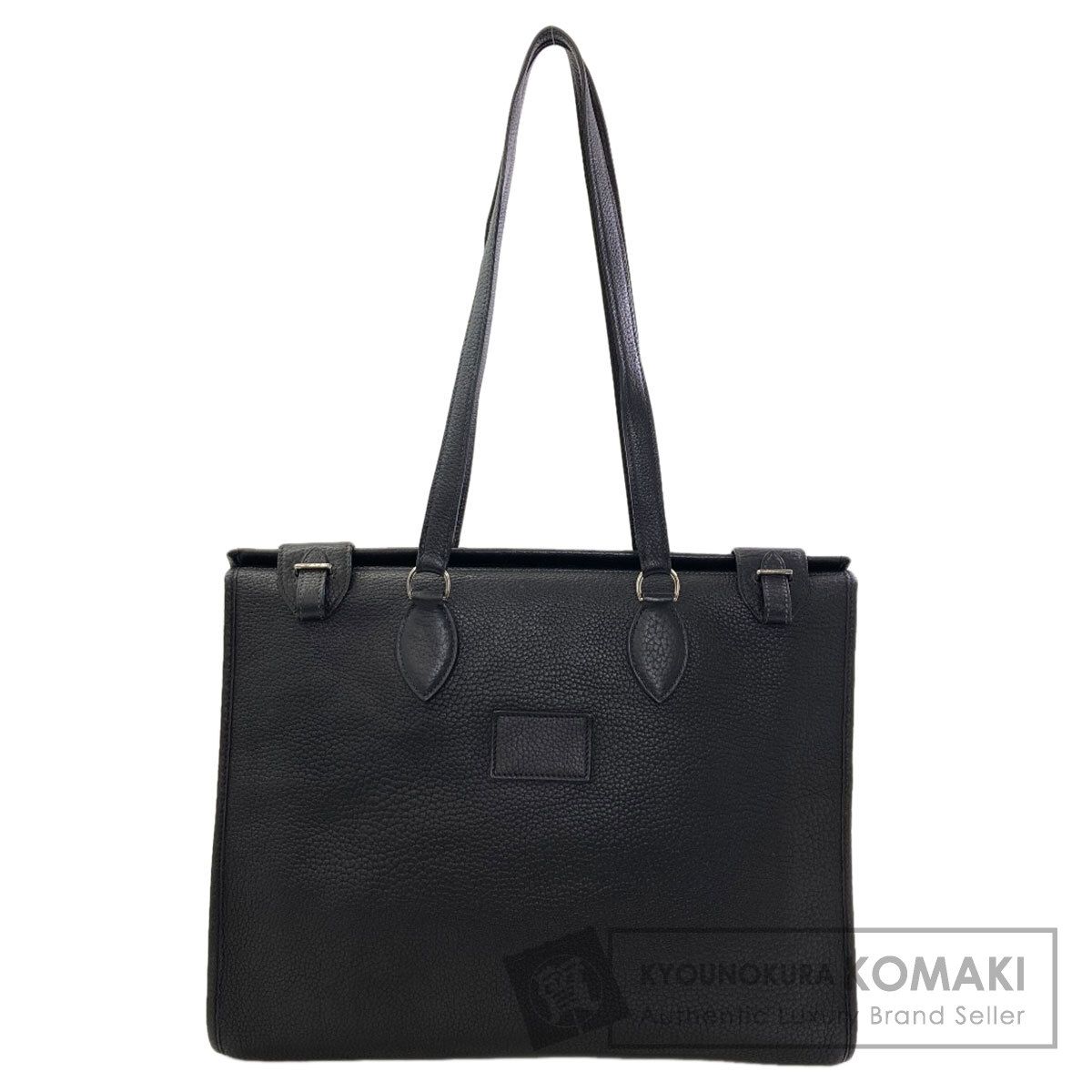 HERMES エルメス カバ40 シルバー金具 トートバッグ カーフ レディース [中古]