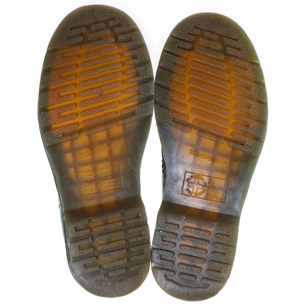 Dr.Martens (ドクターマーチン) 1460 8EYE 8ホール レザーブーツ グリーン 11822207
