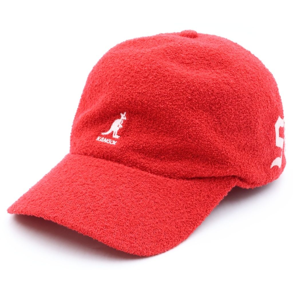 SUPREME (シュプリーム) ×KANGOL 20SS Bermuda Spacecap バミューダ スペースキャップ レッド H51SS20