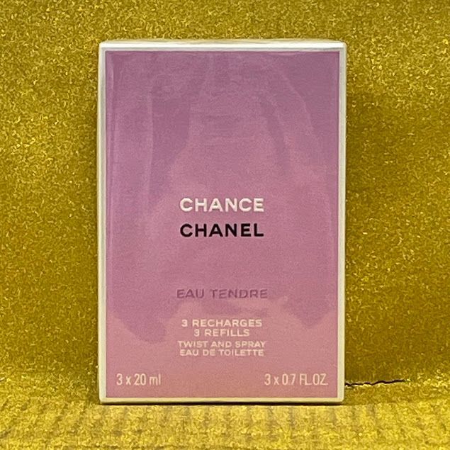 【M 1178-8】香水 シャネル CHANEL チャンス オー タンドゥル ツイスト&スプレー 20ml×3 EDT〔3リフィル〕 SP 3145891263053