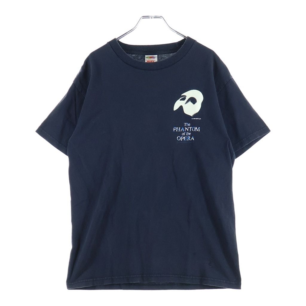 VINTAGE (ヴィンテージ) 80s PHANTOM OF THE OPERA オペラ座の怪人 ミュージカルプリント 半袖Tシャツ カットソー ブラック 9,232円