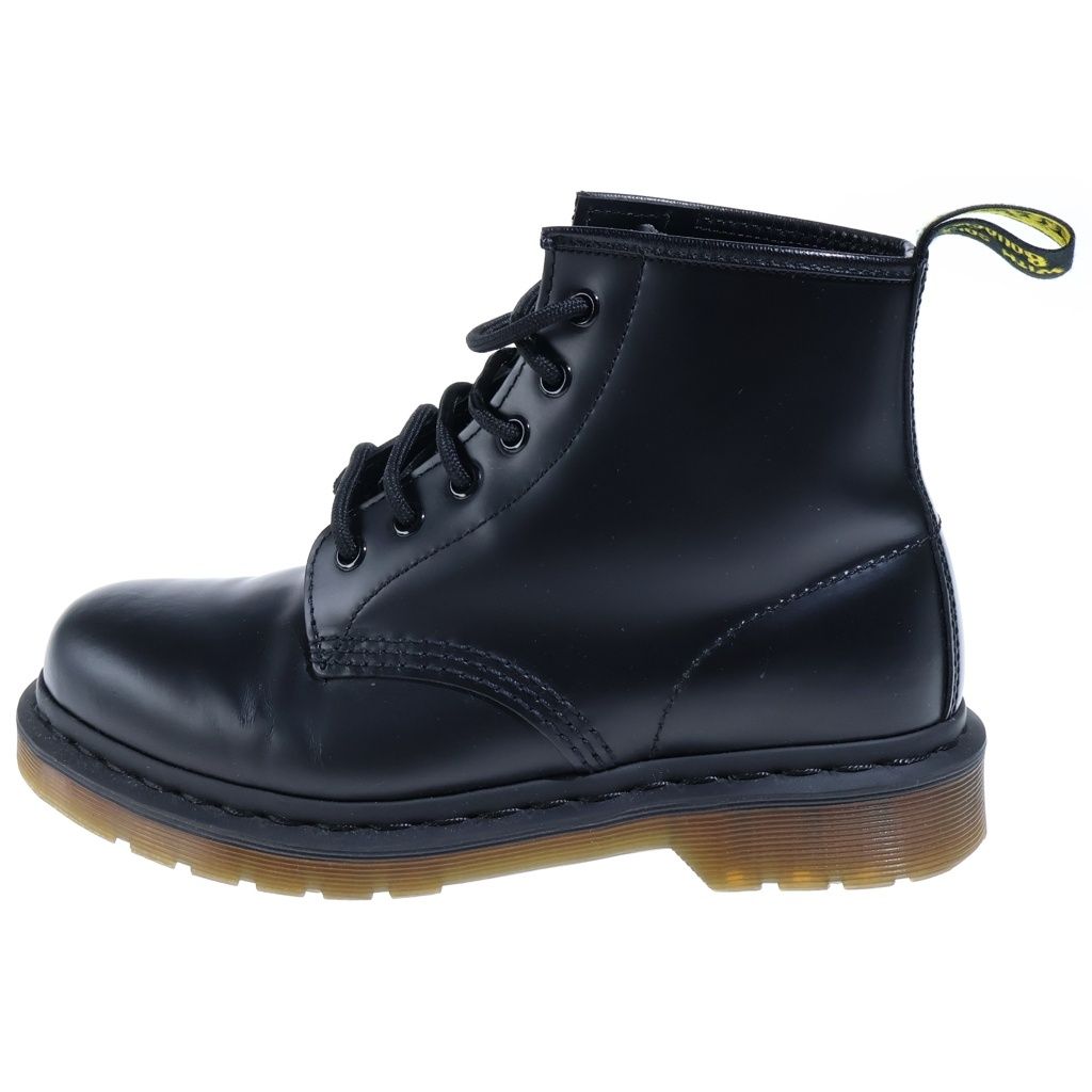 Dr.Martens (ドクターマーチン) 101 6ホール ブラックステッチ レースアップ レザー ブーツ ブラック レディース 24255001 8,513円