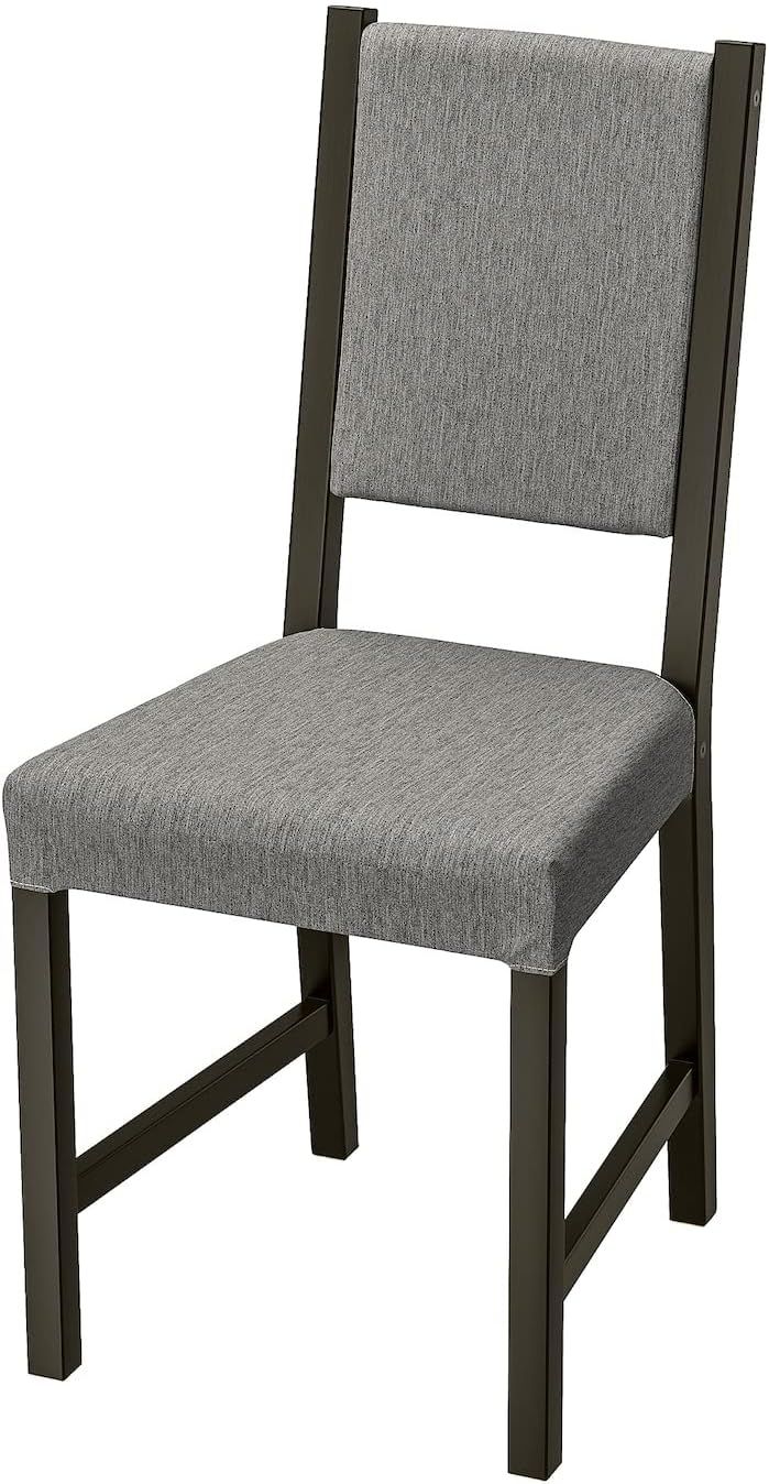 IKEA/イケア STEFAN/ステーファン：チェア ブラウンブラック/クニーサ グレー ベージュ（405.120.89） 9,671円