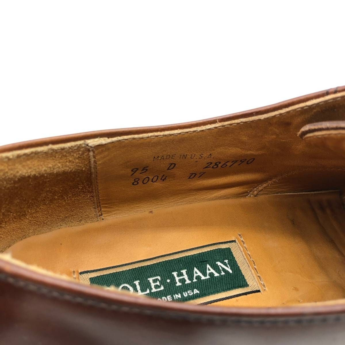 古着 コールハーン COLEHAAN ストレートチップシューズ USA製 95 D メンズ27.5cm相当/saa016373 古着 コールハーン COLEHAAN ストレートチップシューズ USA製 95 D メンズ27.5cm相当/saa016373