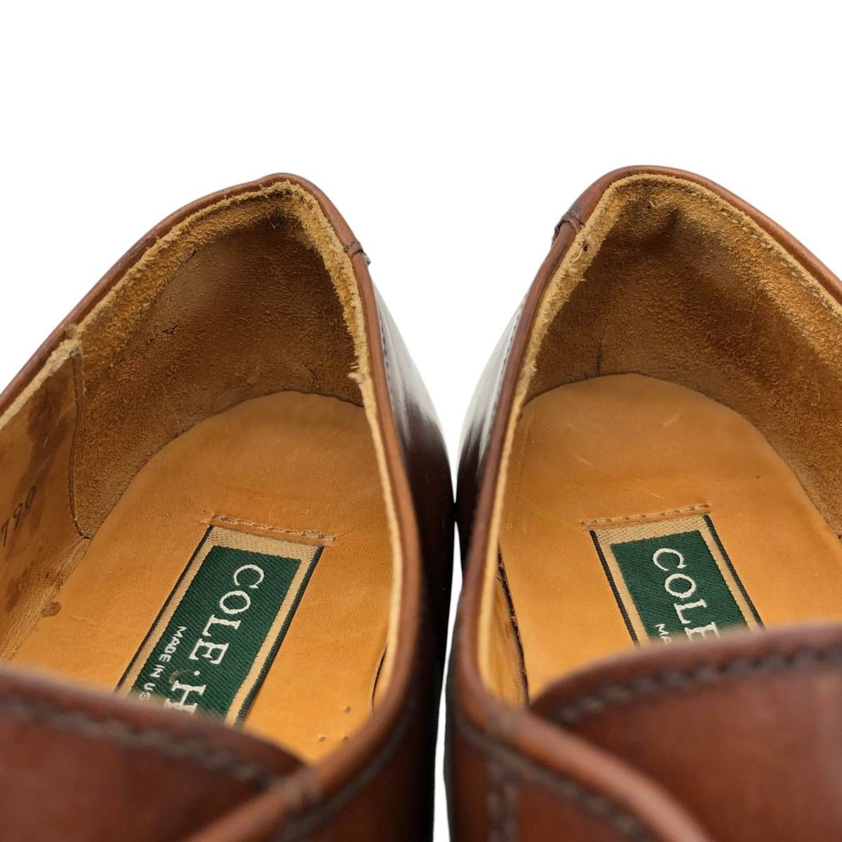 古着 コールハーン COLEHAAN ストレートチップシューズ USA製 95 D メンズ27.5cm相当/saa016373 古着 コールハーン COLEHAAN ストレートチップシューズ USA製 95 D メンズ27.5cm相当/saa016373