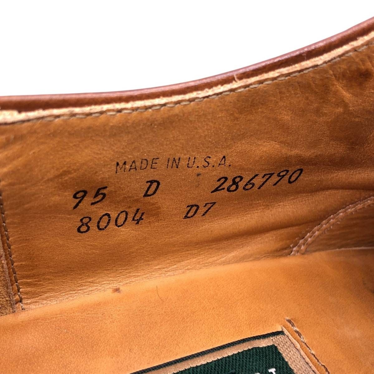 古着 コールハーン COLEHAAN ストレートチップシューズ USA製 95 D メンズ27.5cm相当/saa016373 古着 コールハーン COLEHAAN ストレートチップシューズ USA製 95 D メンズ27.5cm相当/saa016373