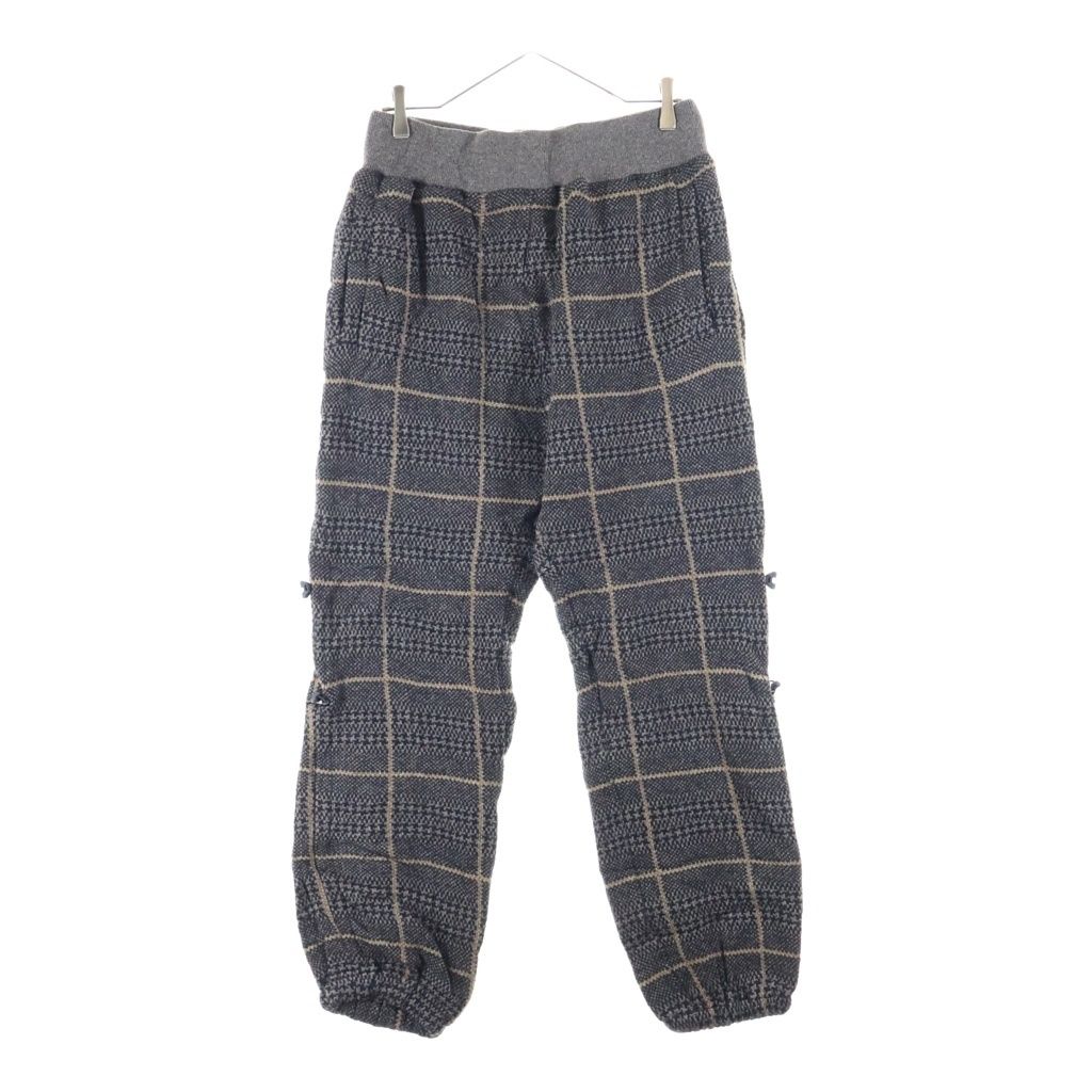 UNDERCOVER (アンダーカバー) 19AW チェック柄 ウール イージージョガーパンツ ブラウン UCX4511-1 17,622円