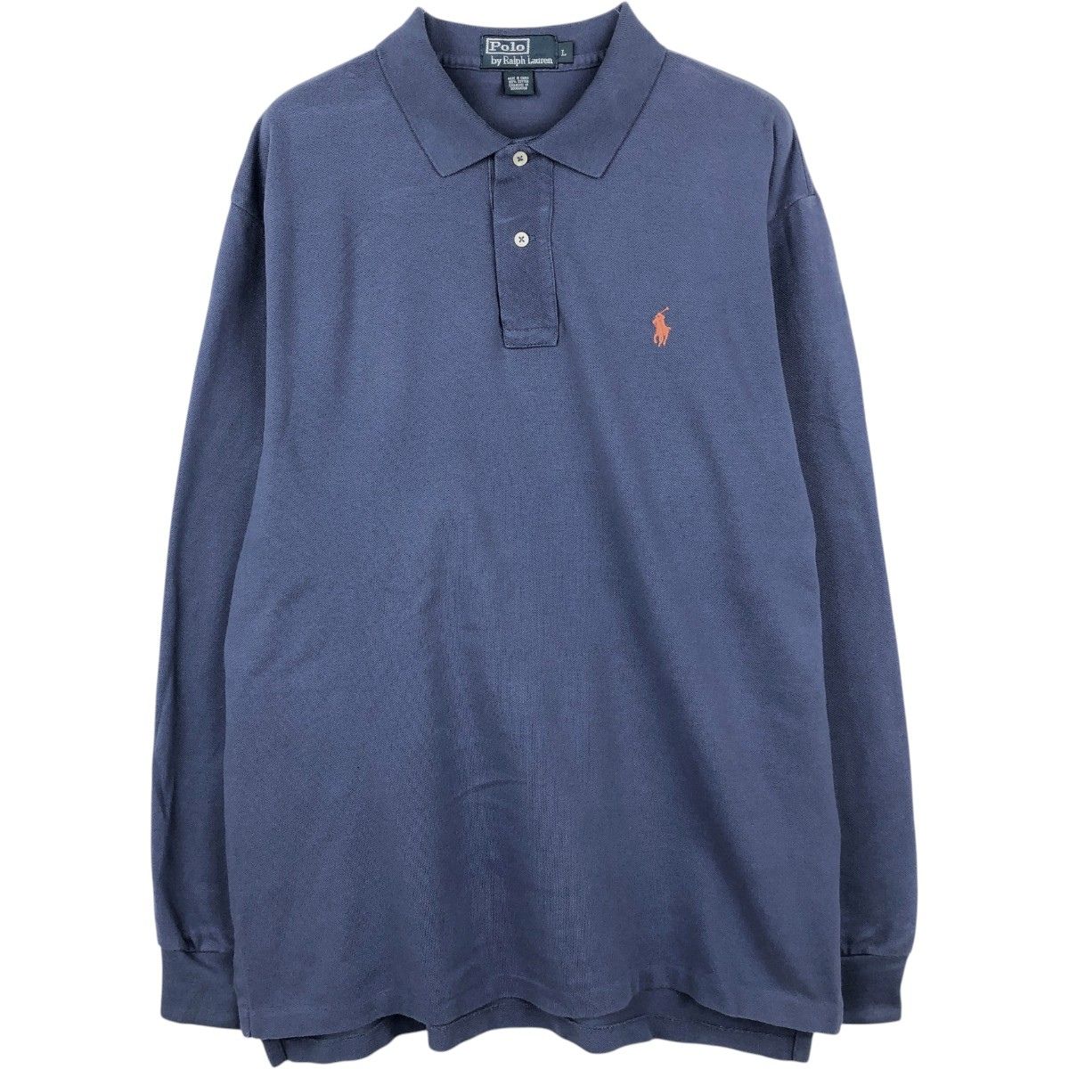 古着 ラルフローレン Ralph Lauren POLO by Ralph Lauren 長袖 ポロシャツ メンズL相当/eaa669796