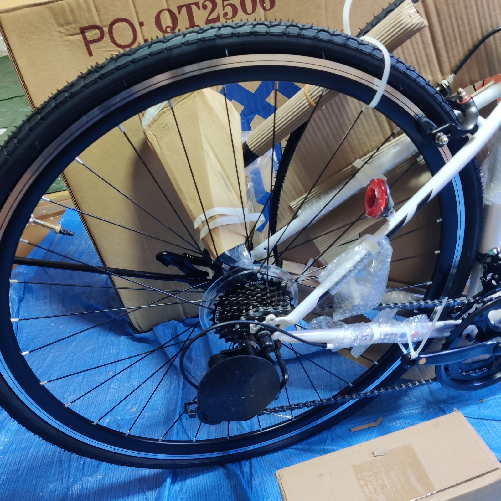 ロードバイク 自転車 シマノ14段変速 700*32cタイヤ ドロップハンドル