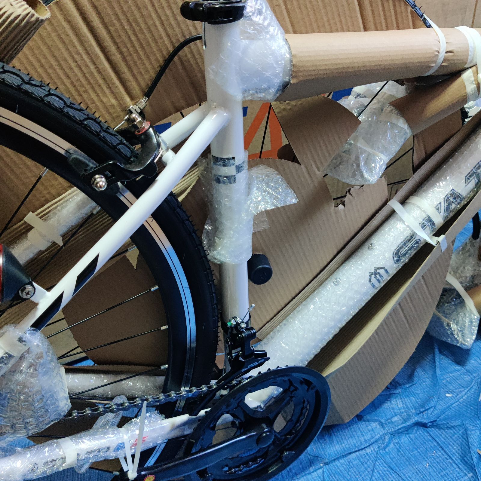 ロードバイク 自転車 シマノ14段変速 700*32cタイヤ ドロップハンドル