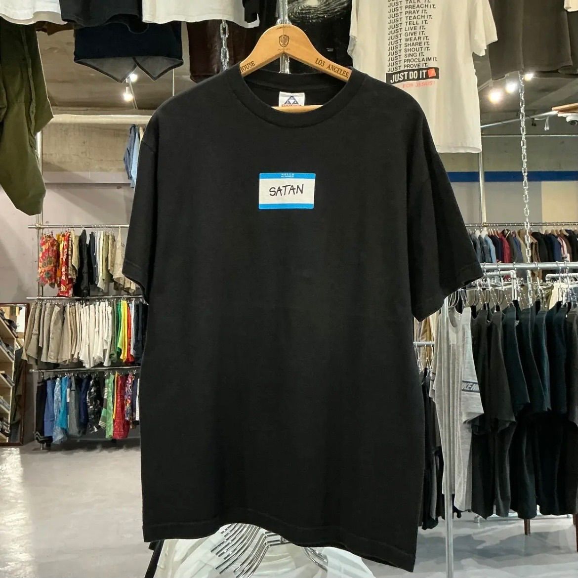 00s Hello My name is SATAN Tee Tシャツ 10,425円
