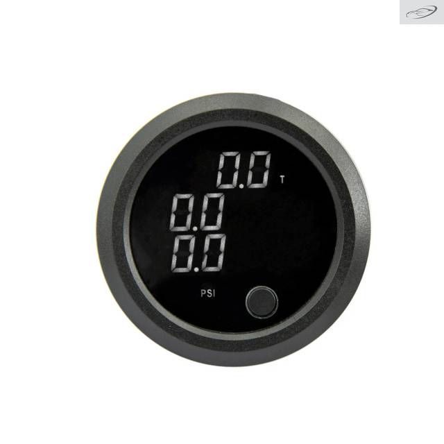 PSI/Bar 3in1表示エアサスペンション圧力計3ピース1/8NPT電気センサー0～232PSI