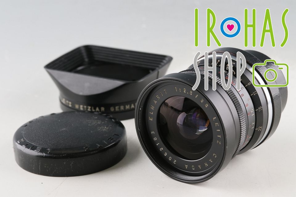 Leica Leitz Canada Elmarit 28mm F/2.8 9-Elements Lens for Leica M #65497T