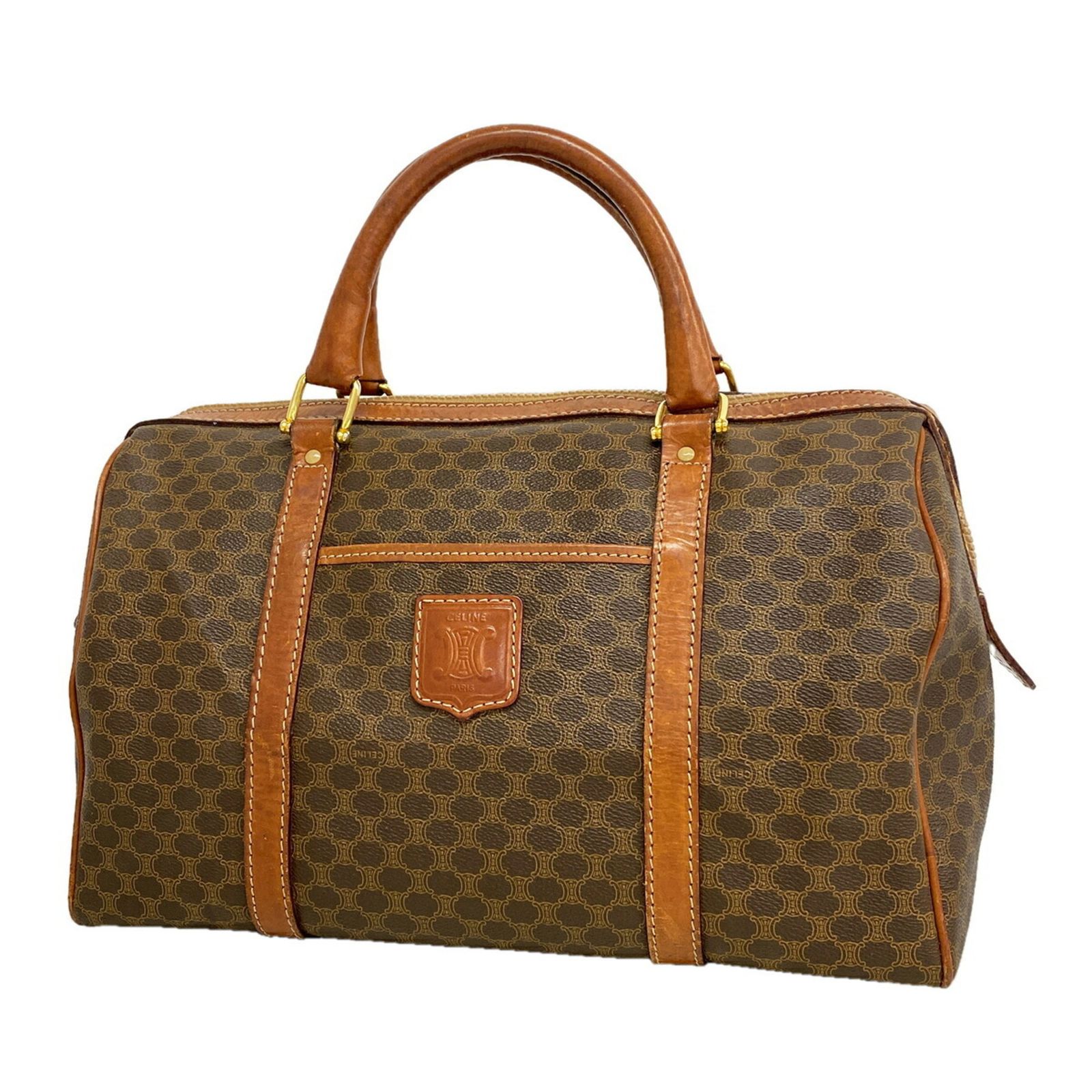 セリーヌ(Celine) セリーヌ ハンドバッグ マカダム ブラウン レディース
