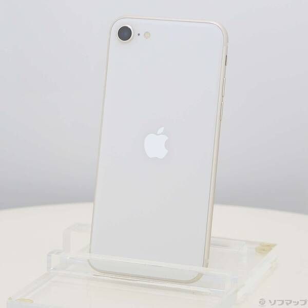 ソフマップ 〔中古品〕 iPhone SE 第3世代 64GB スターライト MMYD3J／A SIMフリー【196】