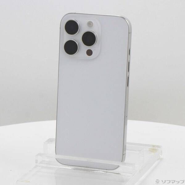 ソフマップ 〔中古品〕 iPhone16 Pro 128GB ホワイトチタニウム MYMW3J／A SIMフリー【297】