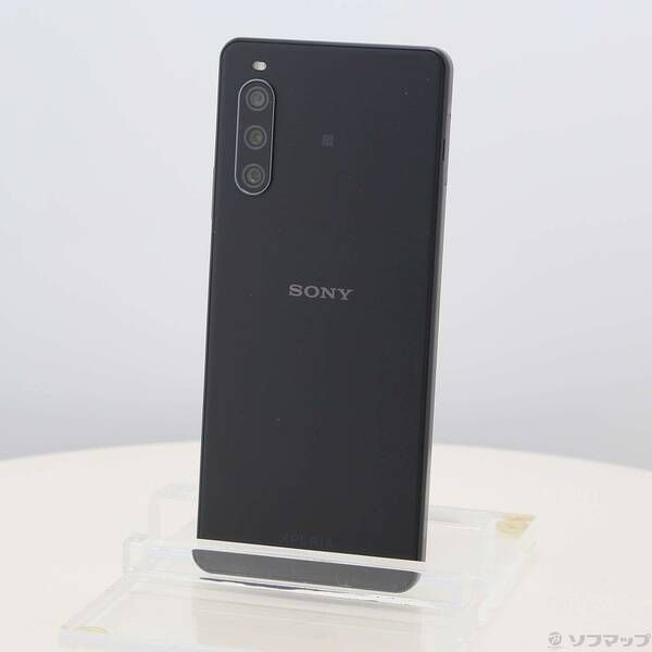 ソフマップ 〔中古品〕 Xperia 10 IV 128GB ブラック XQ-CC44 楽天 SIMフリー【295】