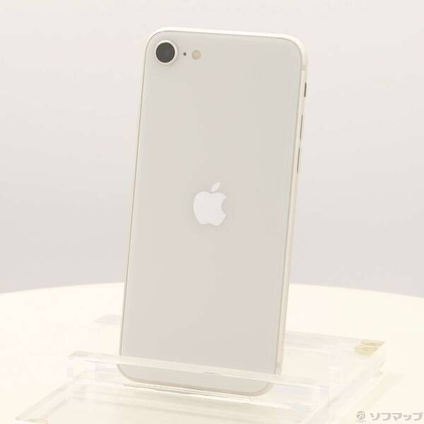 ソフマップ 〔中古品〕 iPhone SE 第3世代 64GB スターライト MMYD3J／A SIMフリー【276】