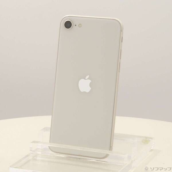 ソフマップ 〔中古品〕 iPhone SE 第3世代 64GB スターライト MMYD3J／A SIMフリー【276】