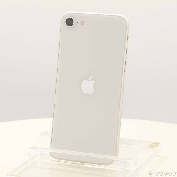 ソフマップ 〔中古品〕 iPhone SE 第3世代 64GB スターライト MMYD3J／A SIMフリー【251】