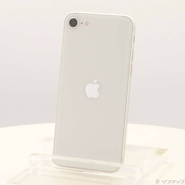 ソフマップ 〔中古品〕 iPhone SE 第3世代 64GB スターライト MMYD3J／A SIMフリー【258】