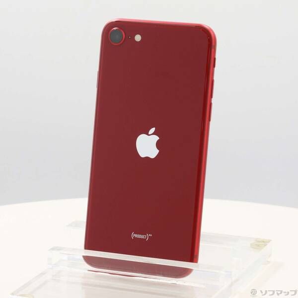 ソフマップ 〔中古品〕 iPhone SE 第3世代 64GB プロダクトレッド MMYE3J／A SIMフリー【258】