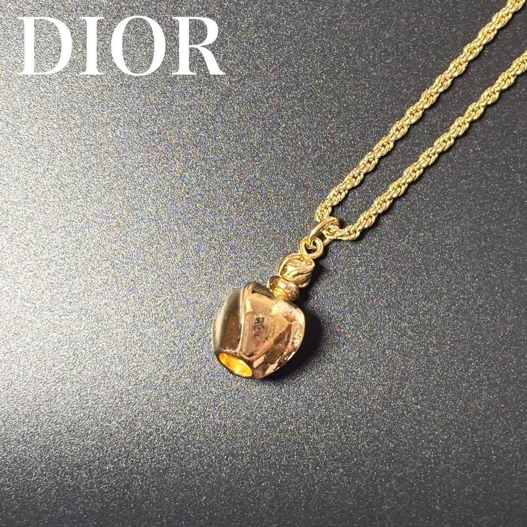 Christian Dior　ディオール　香水ボトルモチーフ　ネックレス　金 8,499円