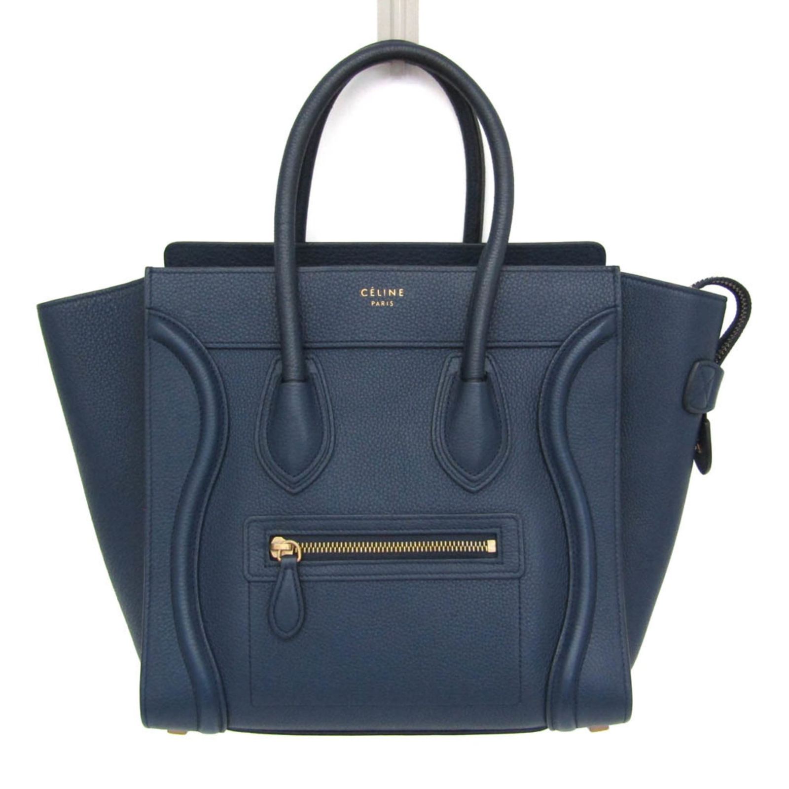 セリーヌ(Celine) ラゲージ マイクロショッパー 167793 レディース レザー ハンドバッグ ネイビー 71,390円