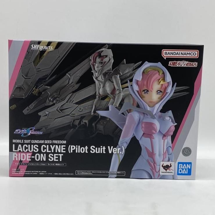 【中古】開封）S.H.Figuarts ラクス・クライン(パイロットスーツVer.) ライドオン再現セット[24] 8,786円