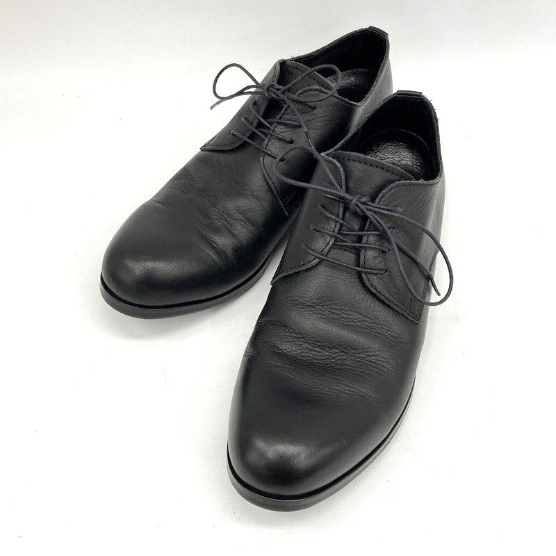 PADRONE パドローネ 革靴 DERBY PLAIN TOE SHOES JACK ビジネスシューズ ダービープレーントゥシューズ サイズ40 25～25.5cm 靴 通勤 ★SS1815