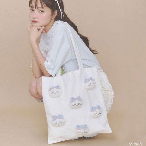 【即納】メリージェニー merry jenny 小物 ハチワレのリボントート ちいかわ バッグ トートバッグ 282641901201 7,029円