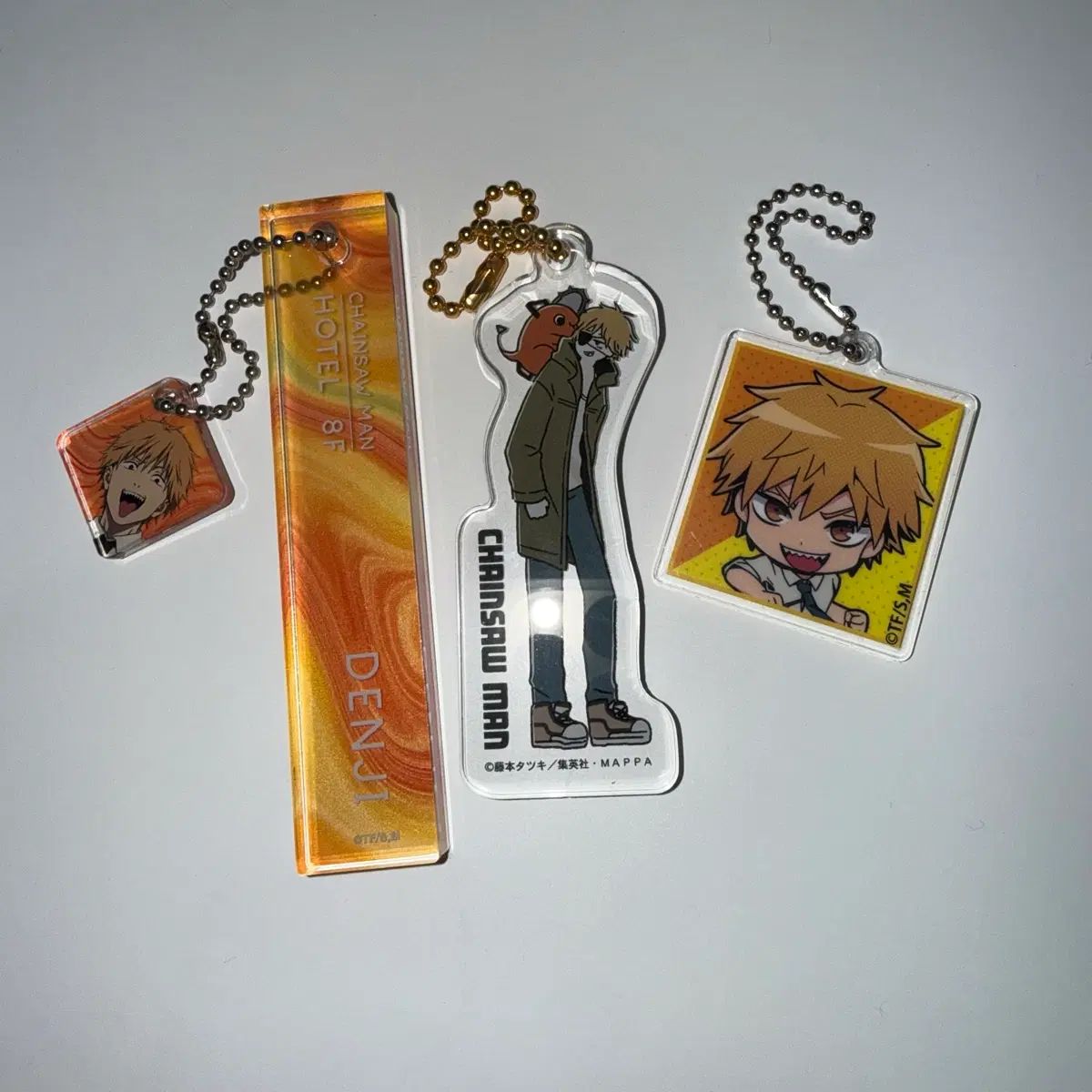 チェンソーマン アークス アクリル キーホルダー 3種 セット