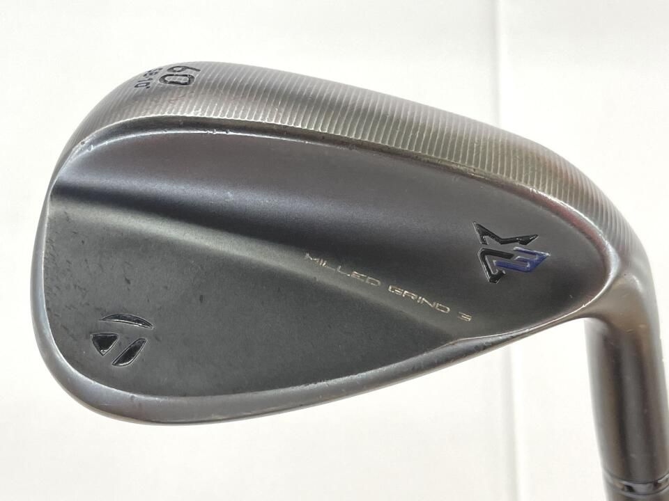 テーラーメイド　MILLED GRIND 3 ブラック　60度　ダイナミックゴールド HT　S200フレックス　ウェッジ　中古　ゴルフドゥ！岡山青江店【最短即日発送】