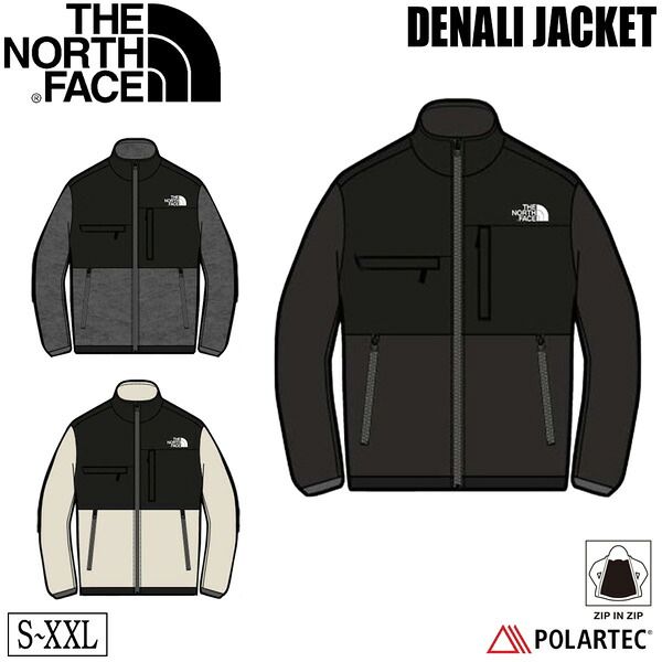 THE NORTH FACE DENALI JACKET ザ・ノースフェイス デナリジャケット フリースジャケット 保温 防寒 軽量 ミッドレイヤー アウトドア 登山 キャンプ タウンユース FK Z K S M L XL XXL 14,399円