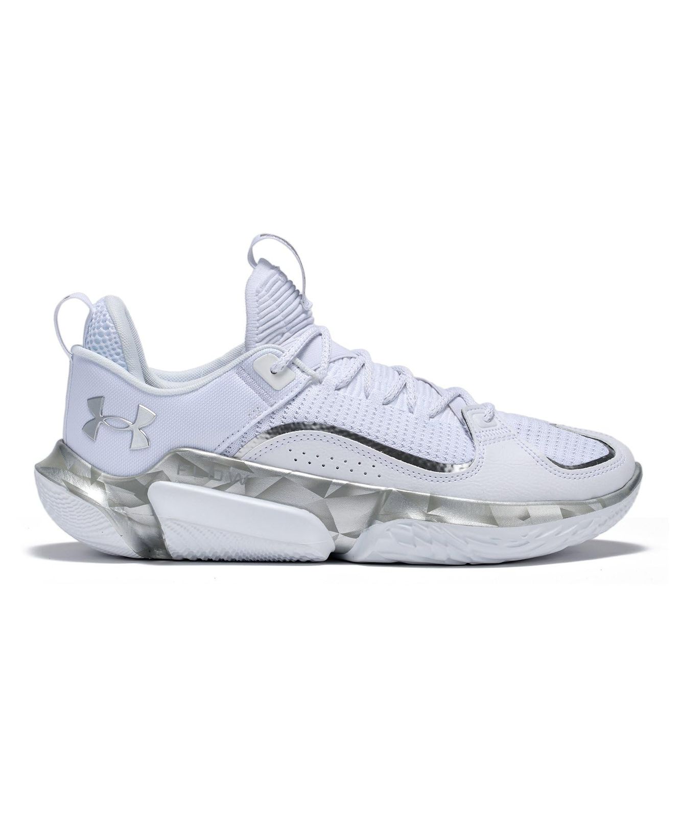[Under Armour] UA FLOW FUTR X 3 VVS White/Distant Gray/Metallic Silver 27.0 [White / Distant Gray / Metallic Silver] [27.0 cm]