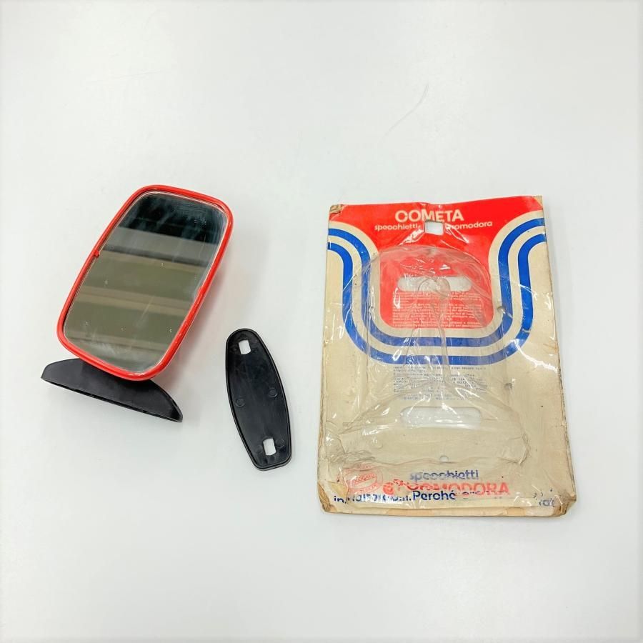 現品　CROMODORA　ドアミラー　レッド