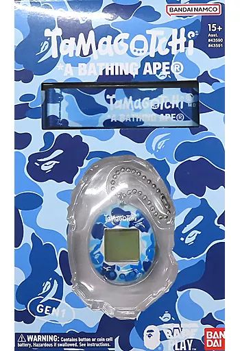 【中古】おもちゃ たまごっち×A BATHING APE オリジナルたまごっち ブルー 10,650円