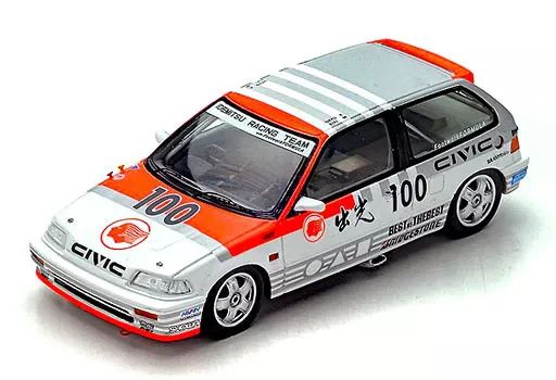 【中古】ミニカー 1/43 Honda Civic EF3 1st Grp3 JTC Suzuka 1989 U.Katayama - E.Muramatsu #100 [S5455]
