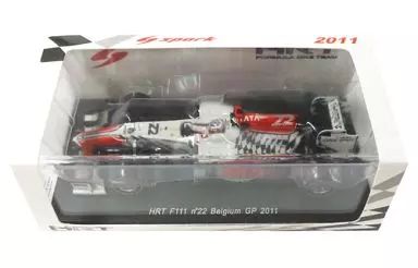 【中古】ミニカー 1/43 HRT F111 2011年ベルギーGP #22 ドライバー：D.Ricciardo [S3028]
