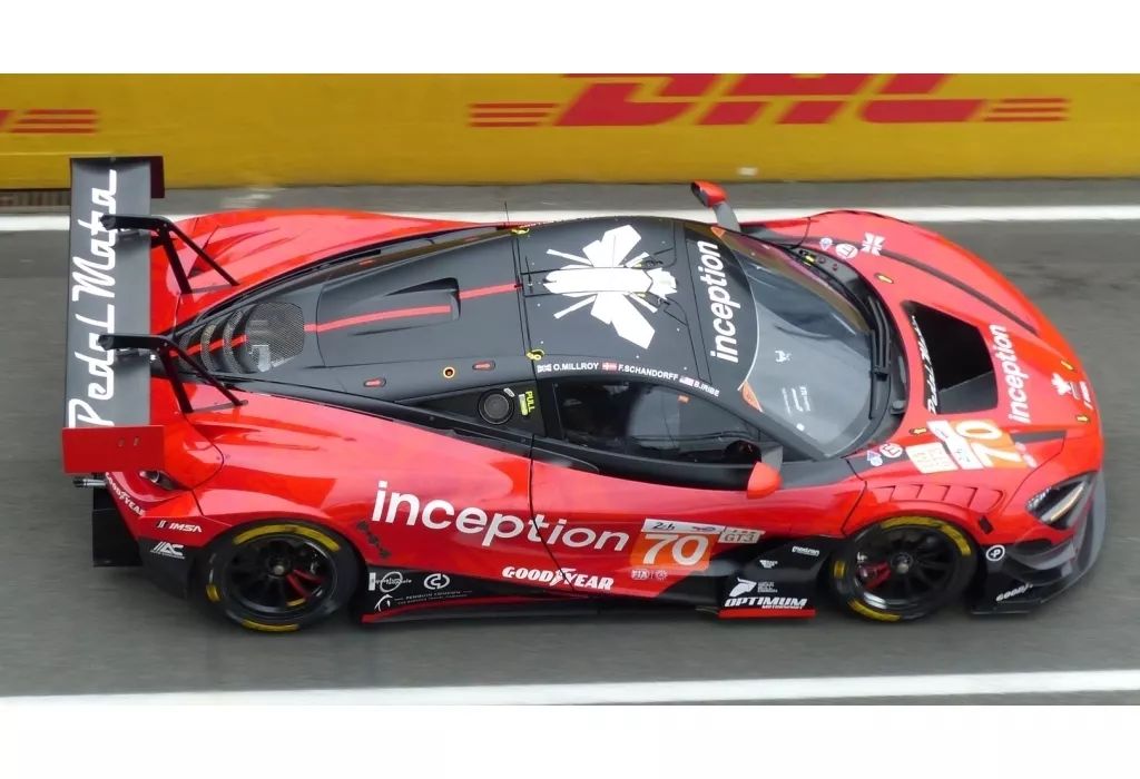【中古】ミニカー 1/43 McLaren 720S GT3 Evo #70 INCEPTION RACING Le Mans 24H 2024 B. Iribe - O. Millroy - F. Schandorff [S9152]