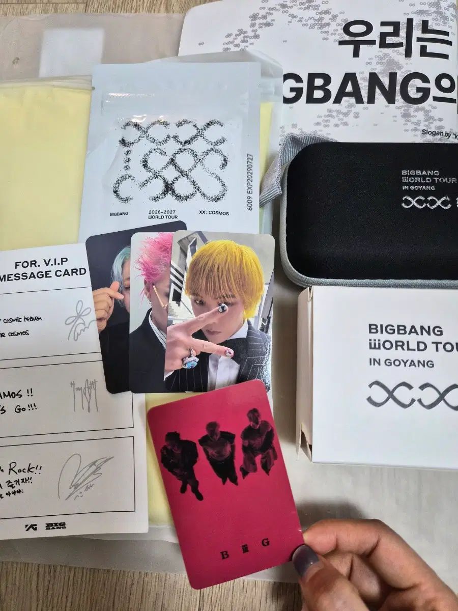BIGBANG(ビッグバン)コンサート VIPメンバーシップ グッズ フルセット
