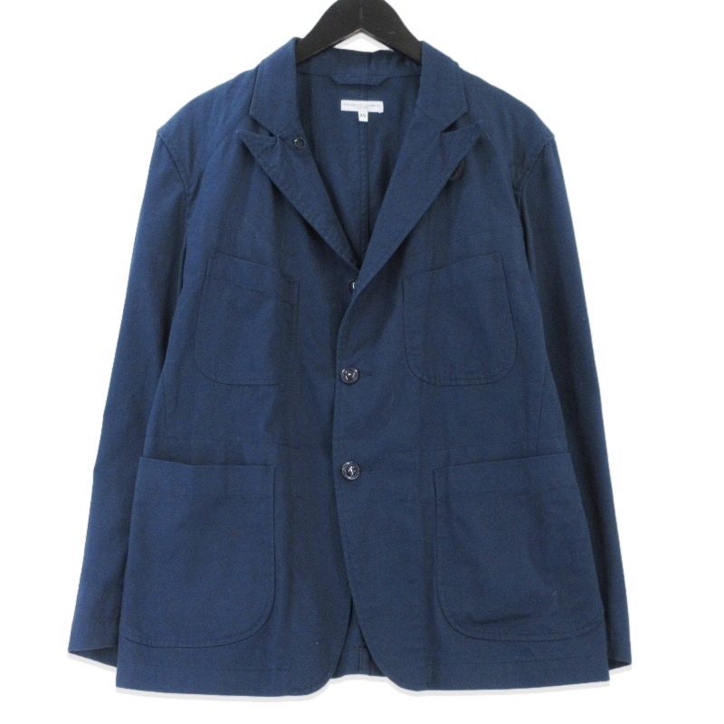 ENGINEERED GARMENTS エンジニアドガーメンツ ベッドフォードジャケット コットン Bedford Jacket チェンジボタン ネイビー XS 99001691 8,400円