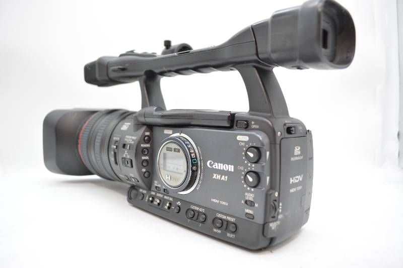 【動作品】キヤノン Canon XH A1 HDV 業務用ビデオカメラ 光学20倍
