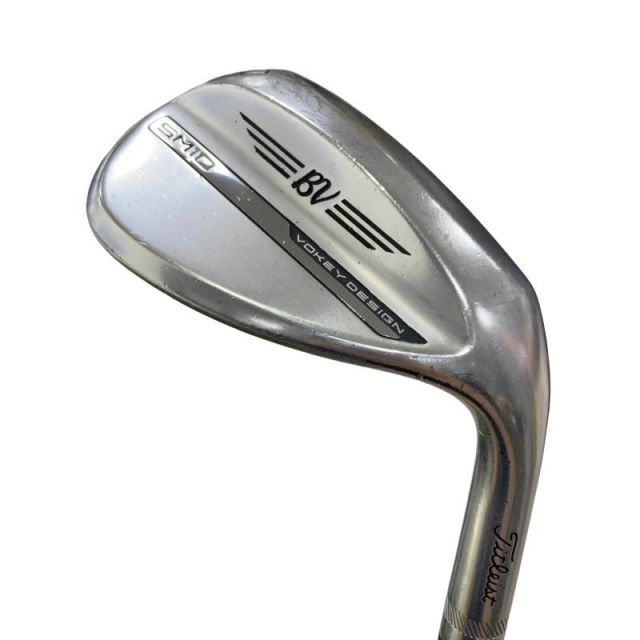 【中古】 タイトリスト VOKEY SPIN MILLED SM10 ツアークロム 60°/08°M ウェッジ WG Dynamic Gold (フレックスS) メンズ 男性用 右利き 右用 Cランク ゴルフクラブ