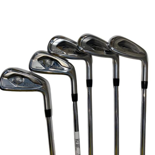 【中古】 タイトリスト Titleist T200 5S アイアンセット IR NS PRO 950GH neo (フレックスS) メンズ 男性用 右利き 右用 Cランク ゴルフクラブ