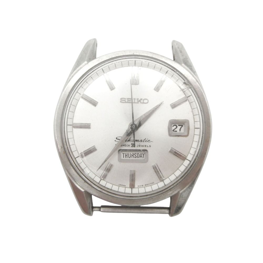 SEIKO Seiko Seiko Matic Watch Automatic Watch Crown Dolphin ice only silver mens [pre]