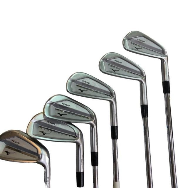 【中古】 ミズノ JPX 921 TOUR 6S アイアンセット IR 純正特注シャフト (フレックスS) メンズ 男性用 右利き 右用 Cランク ゴルフクラブ