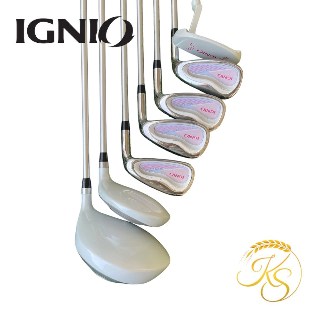 イグニオ　レディース　ゴルフクラブ　7本　右　IGNIO　FIRES YOU UP.