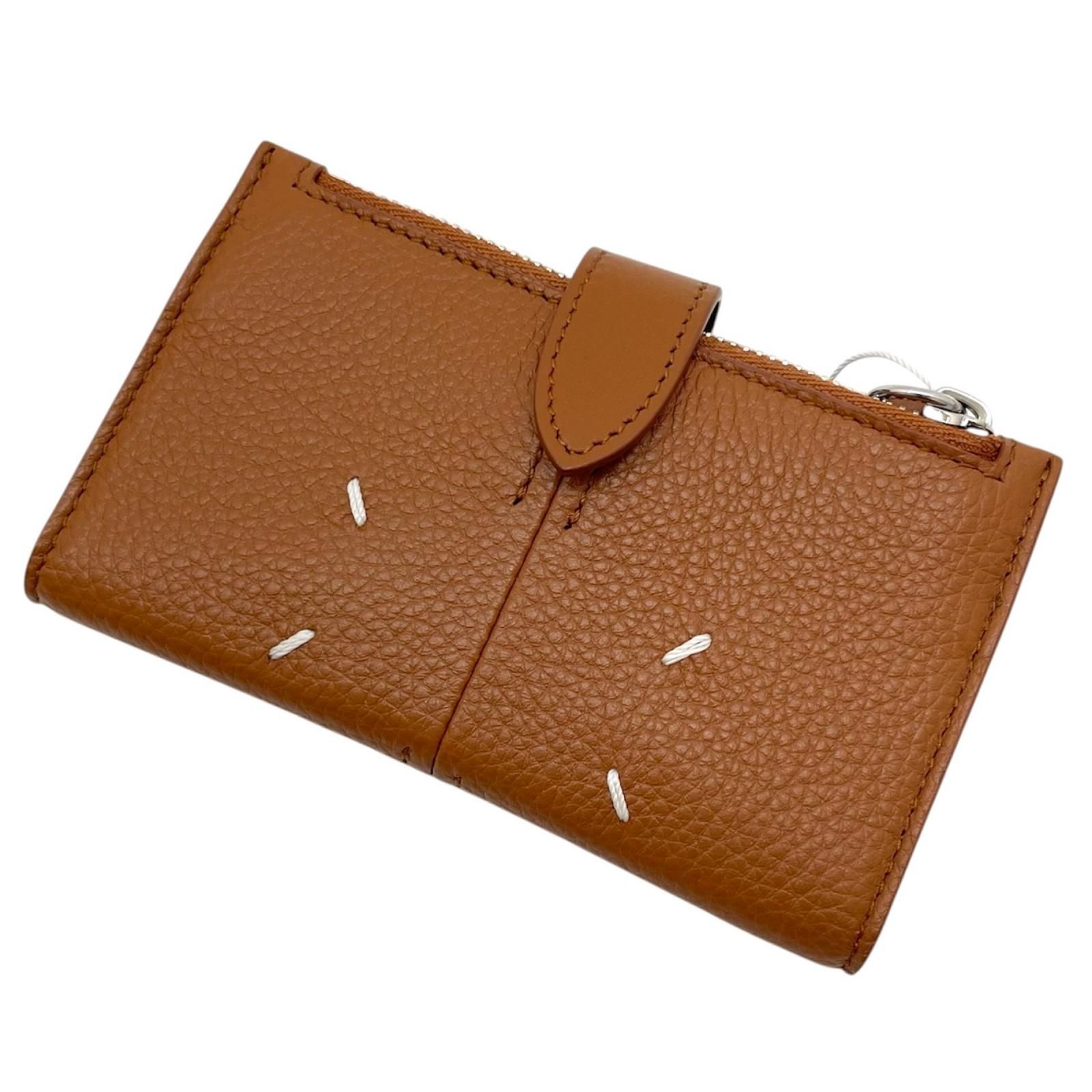 【尾張小牧店】 中古 Maison Margiela | メゾンマルジェラ コインケース Card holder + Coin Purse With Zip SA2VX0009 P7268 ブラウン 【124】 35,620円