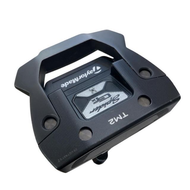 【中古】 テーラーメイド Spider GTx TRUSS BLACK TM2 34インチ パター PT スチール (フレックスその他) メンズ 男性用 右利き 右用 Cランク ゴルフクラブ